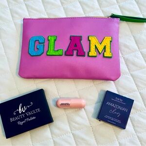Ipsy GLAM bag with makeup bundle